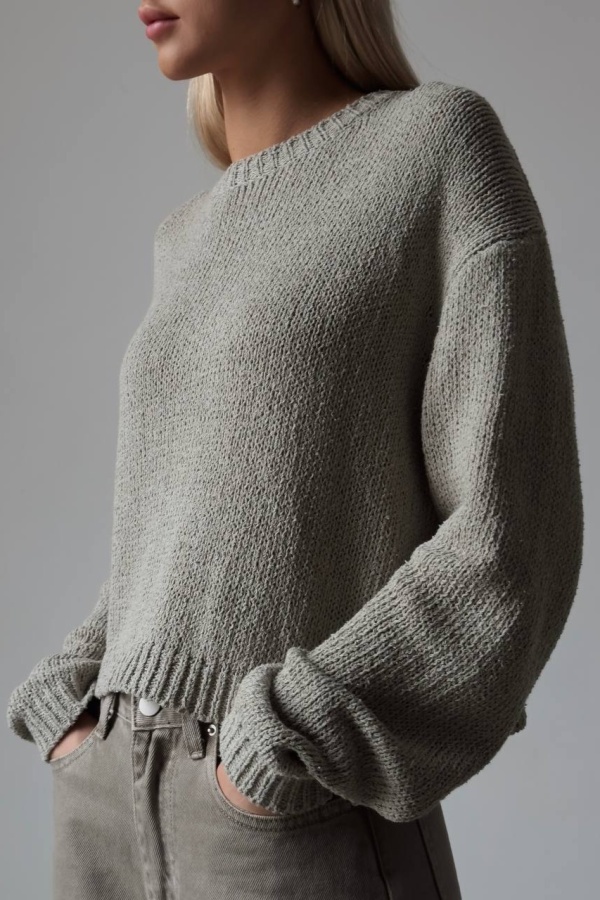 Свитер (onesize (42-46RU), серая мята). Изображение № 1