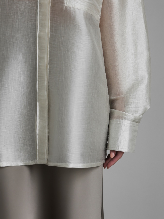 Рубашка (onesize (42-46RU), серая олива). Изображение № 4