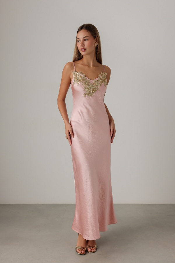 Платье (S (42RU), розовый). Изображение № 1