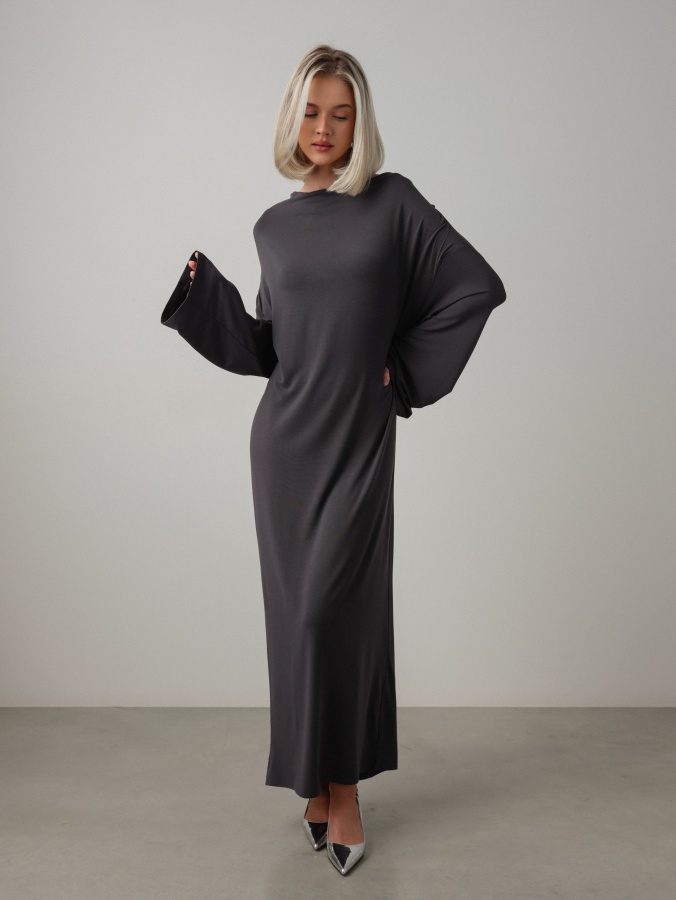Платье (onesize (42-46RU), графитовый). Изображение № 1
