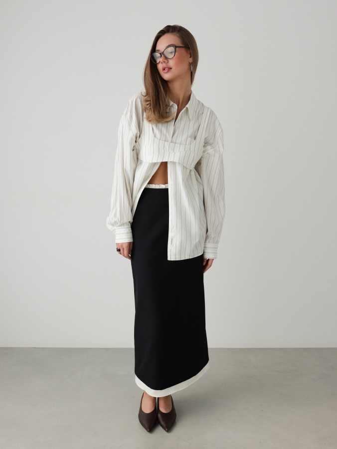 Топ (onesize (42-46RU) белый). Изображение № 5
