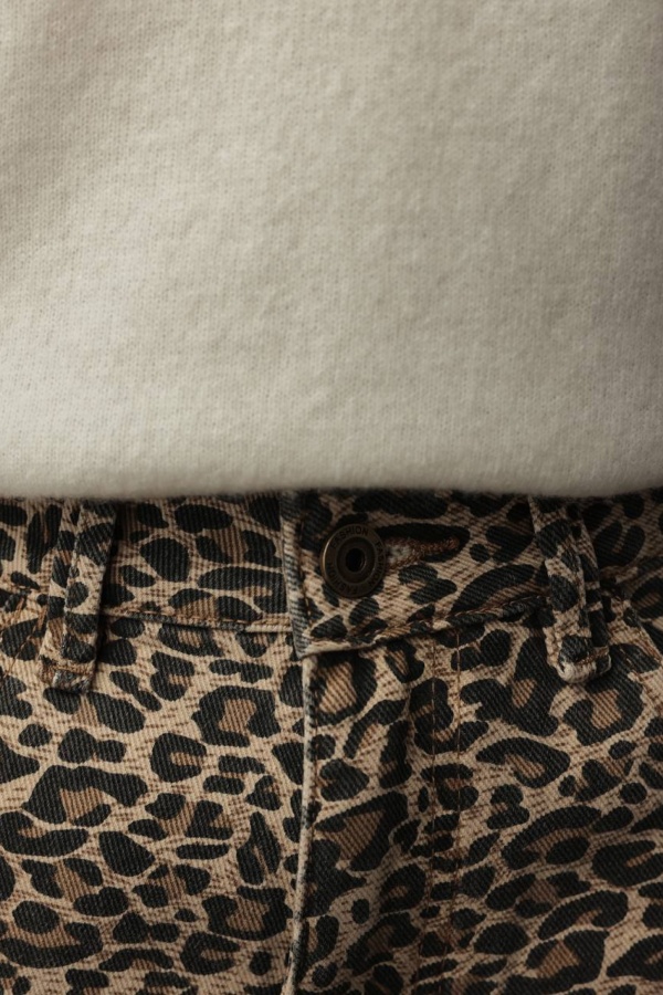 Джинсы (S (42), бежевый). Изображение № 3