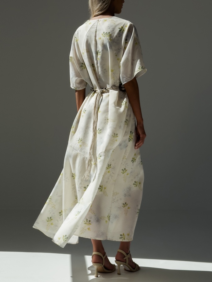 Платье (oversize, ванильный). Изображение № 5