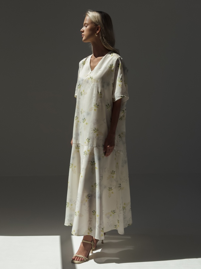 Платье (oversize, ванильный). Изображение № 1