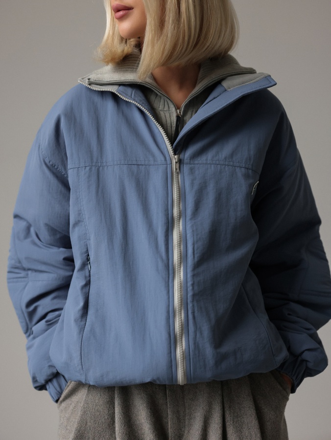Куртка (onesize (42-46RU), пыльно-голубой). Изображение № 1