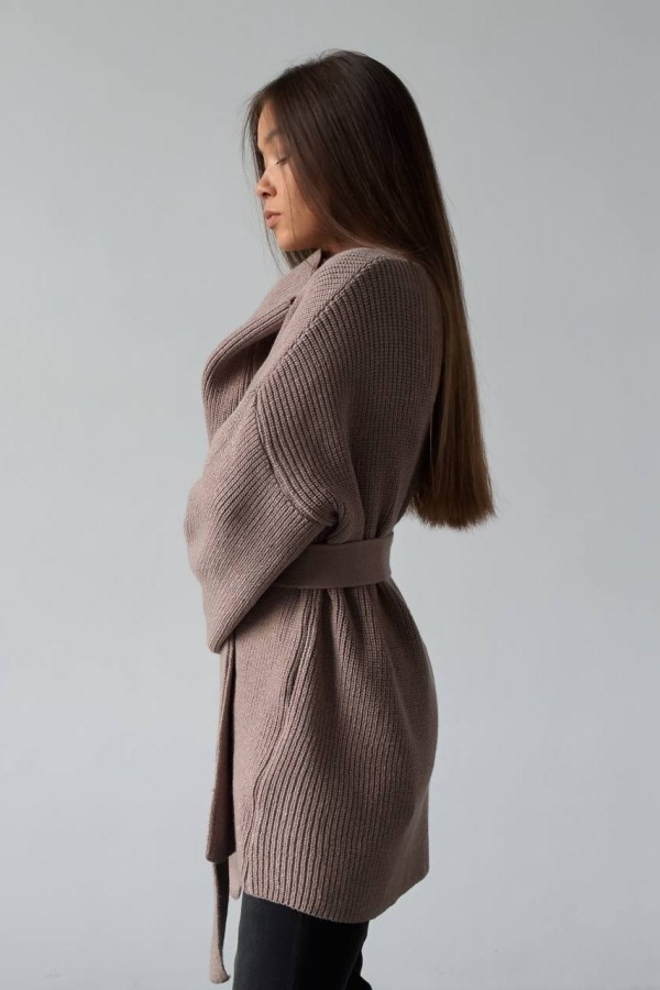 Кардиган (onesize (40-44RU), мокко). Изображение № 6