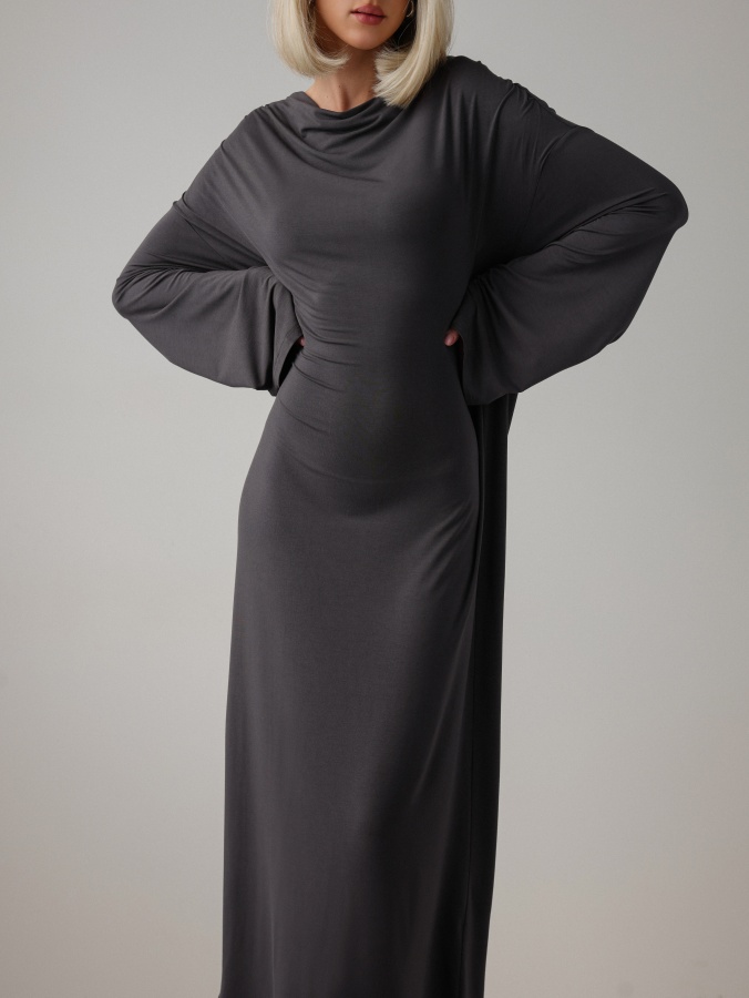 Платье (onesize (42-46RU), графитовый). Изображение № 2