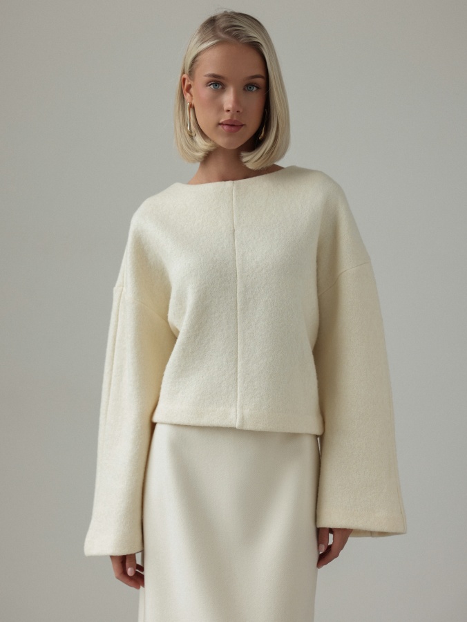 Топ (onesize (42-46RU), светло-бежевый). Изображение № 1
