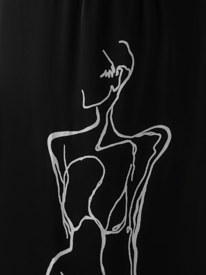 юбка (M (44), чёрный). Изображение № 3