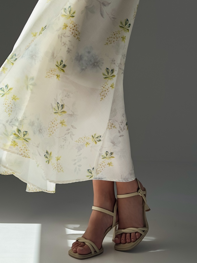 Платье (oversize, ванильный). Изображение № 4