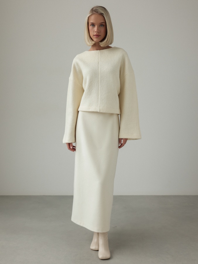 Топ (onesize (42-46RU), светло-бежевый). Изображение № 2