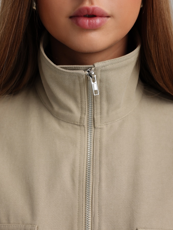Куртка (oversize, бежевый). Изображение № 3
