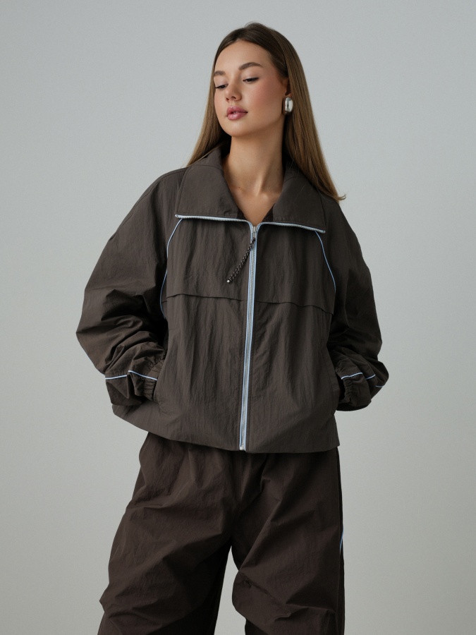 Ветровка (onesize (42-46RU) коричневый). Изображение № 1
