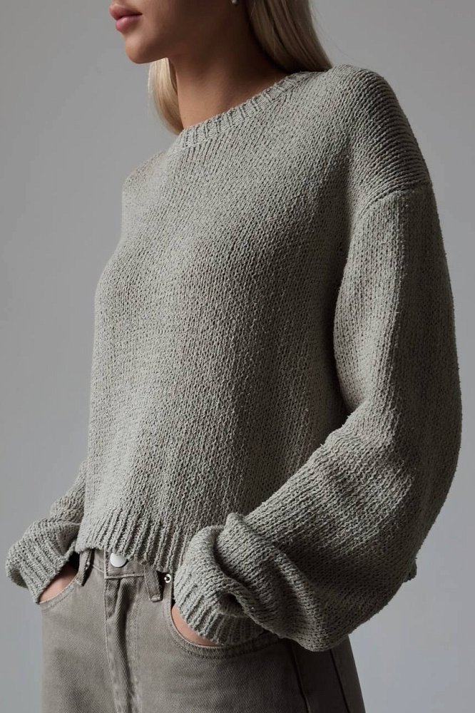 Свитер (onesize (42-46RU), серая мята). Изображение № 1