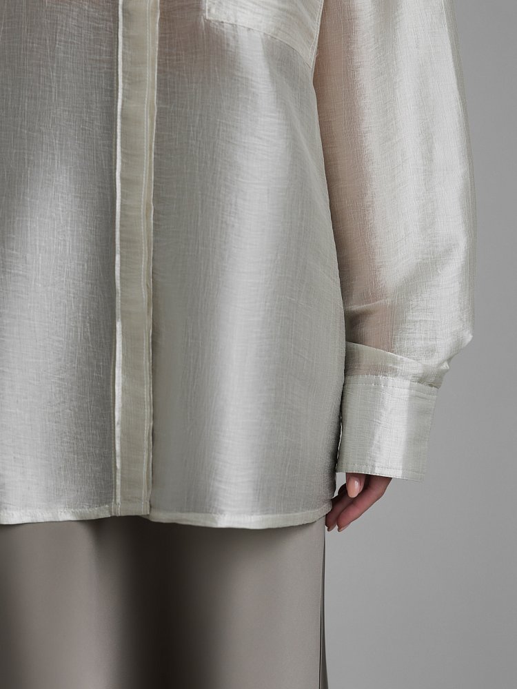 Рубашка (onesize (42-46RU), серая олива). Изображение № 4