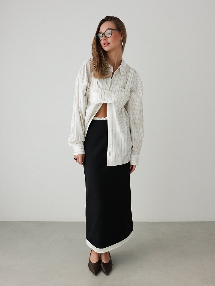Топ (onesize (42-46RU) белый). Изображение № 5