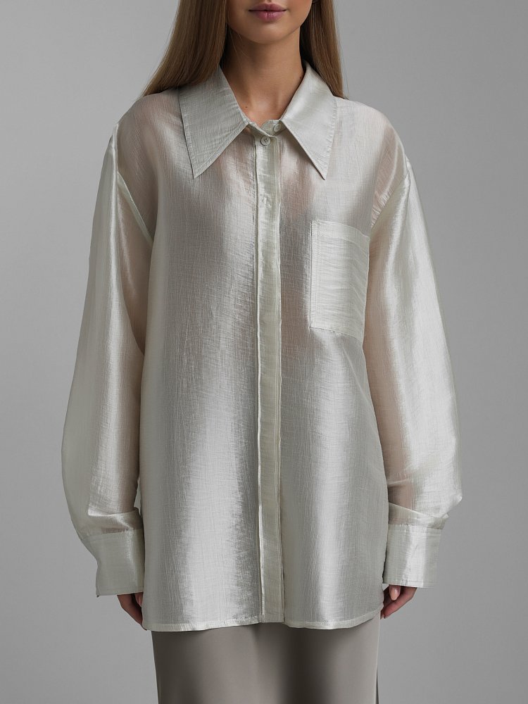 Рубашка (onesize (42-46RU), серая олива). Изображение № 1